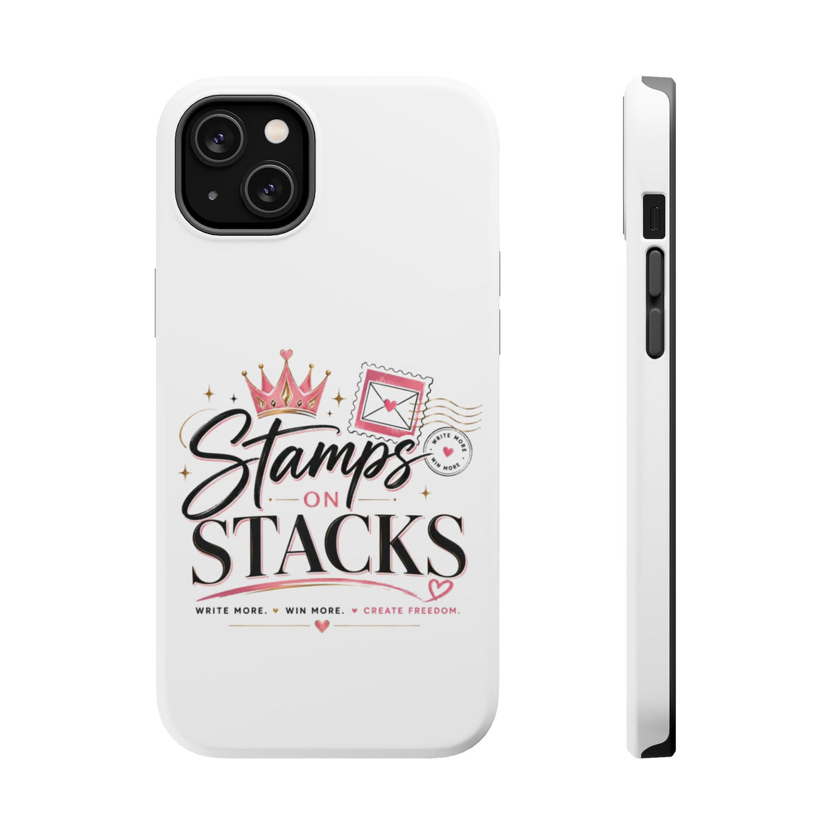 Stamps on Stacks Signature Logo Phone Case