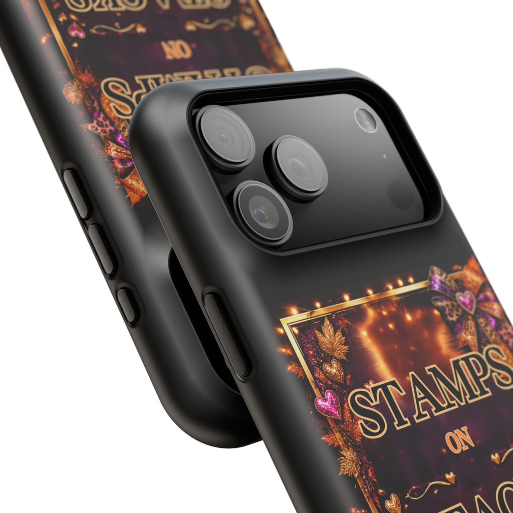 Stamps on Stacks Fall iPhone Case – Helping You Win
