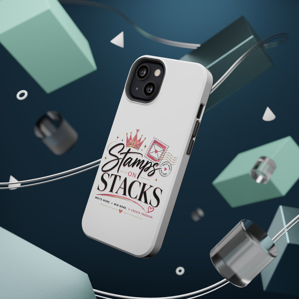 Stamps on Stacks Signature Logo Phone Case