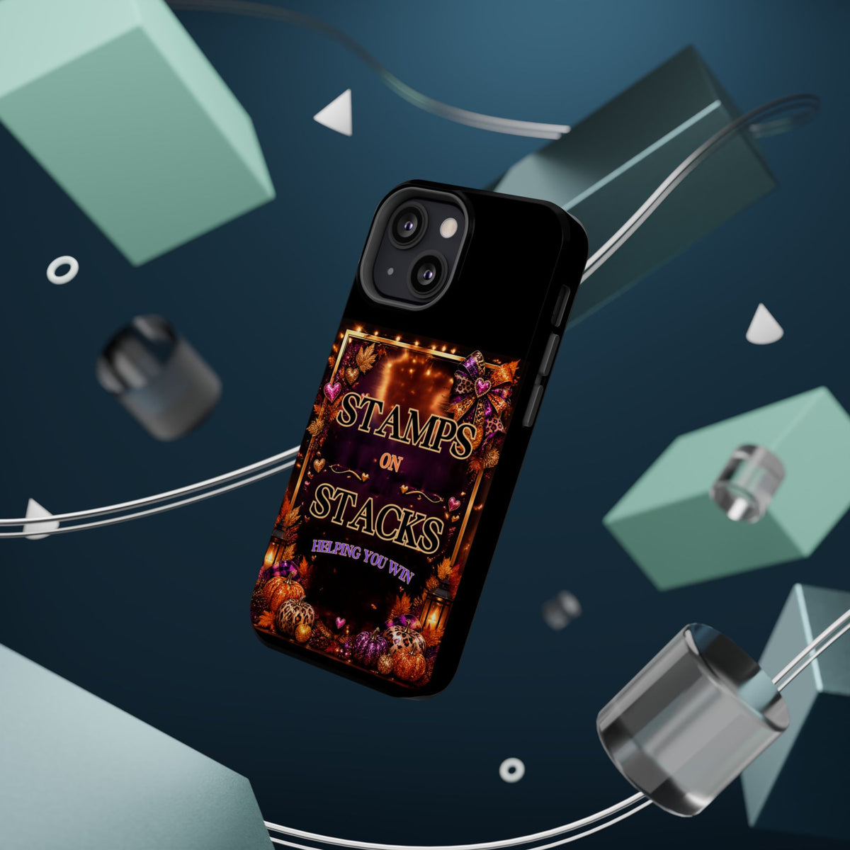 Stamps on Stacks Fall iPhone Case – Helping You Win