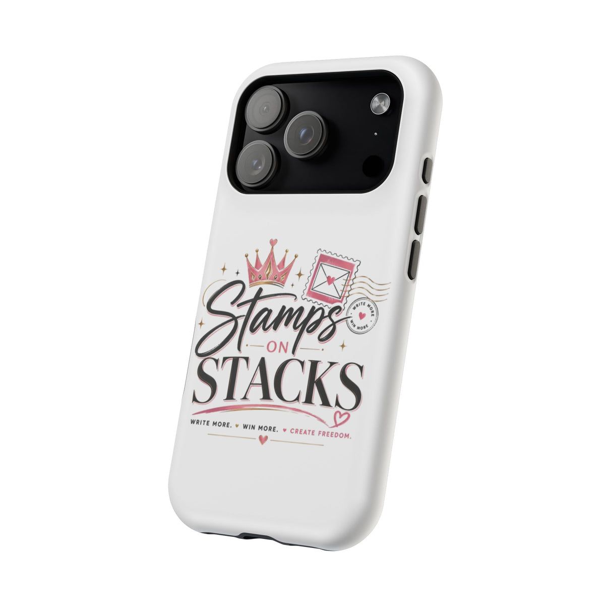 Stamps on Stacks Signature Logo Phone Case