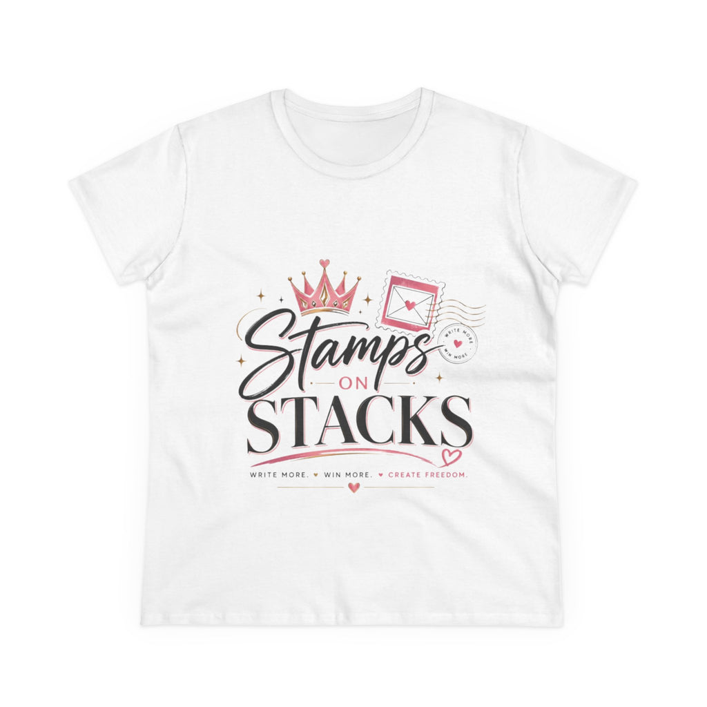 Stamps on Stacks Women's Tee