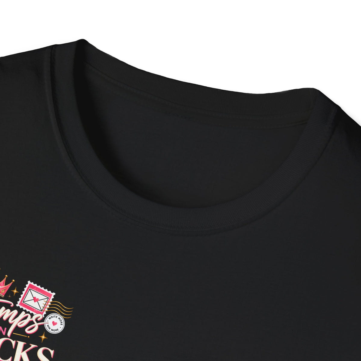 Stamps on Stacks Graphic Tee – Chest Logo & Bold Back Design