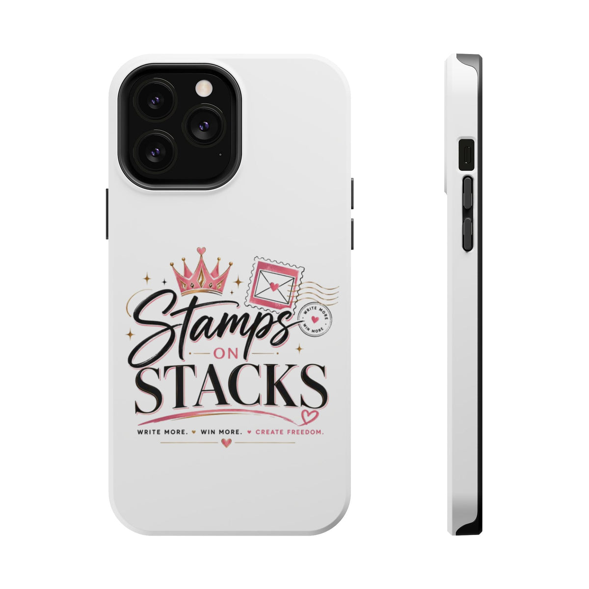 Stamps on Stacks Signature Logo Phone Case