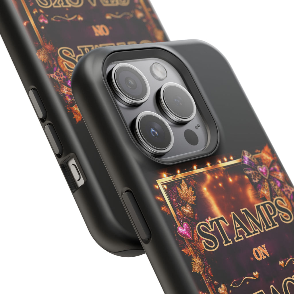 Stamps on Stacks Fall iPhone Case – Helping You Win