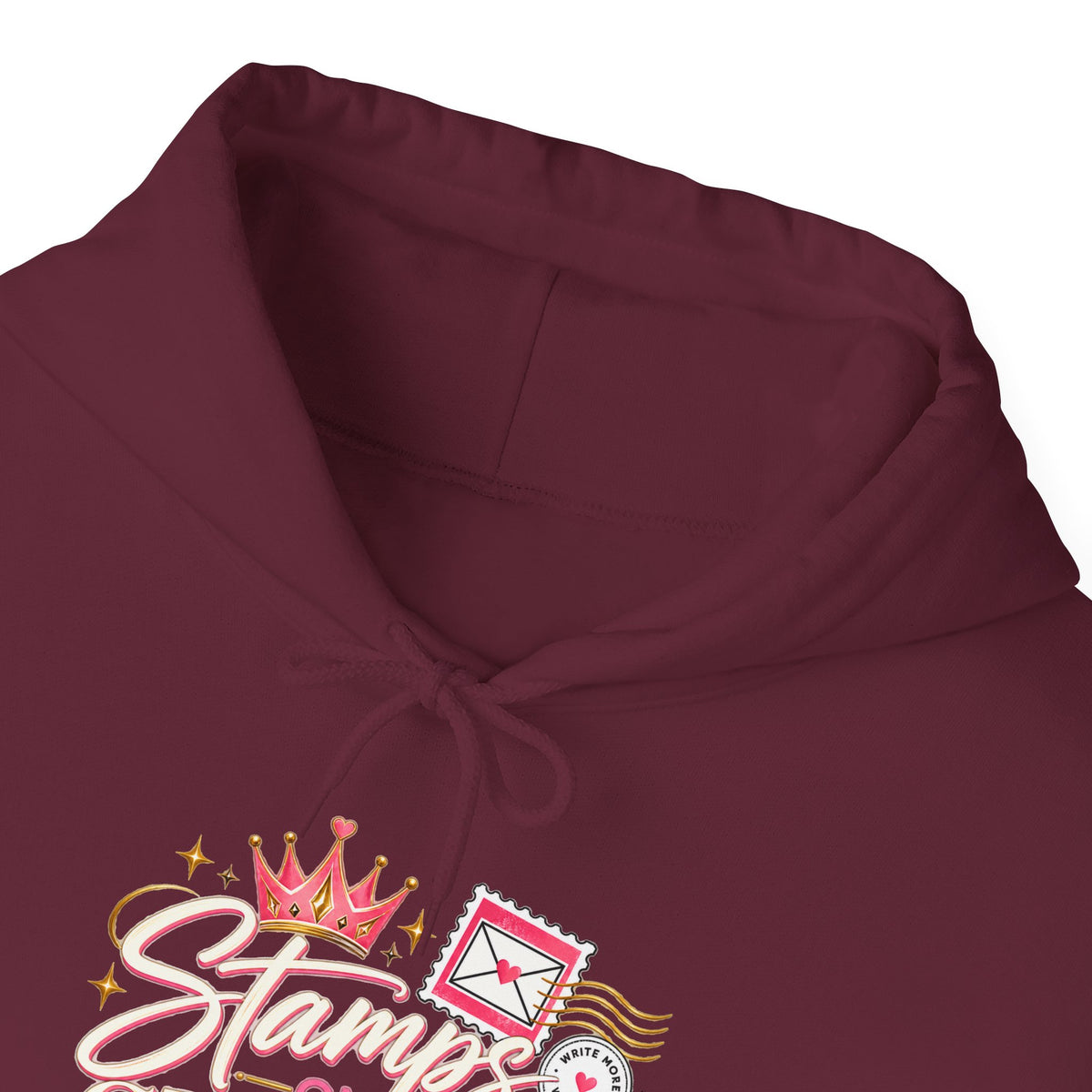 Stampin' On Stacks Hoodie – Cute Pink Sweatshirt