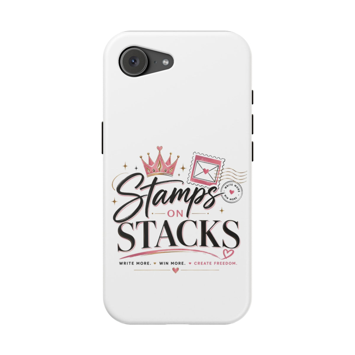 Stamps on Stacks Signature Logo Phone Case