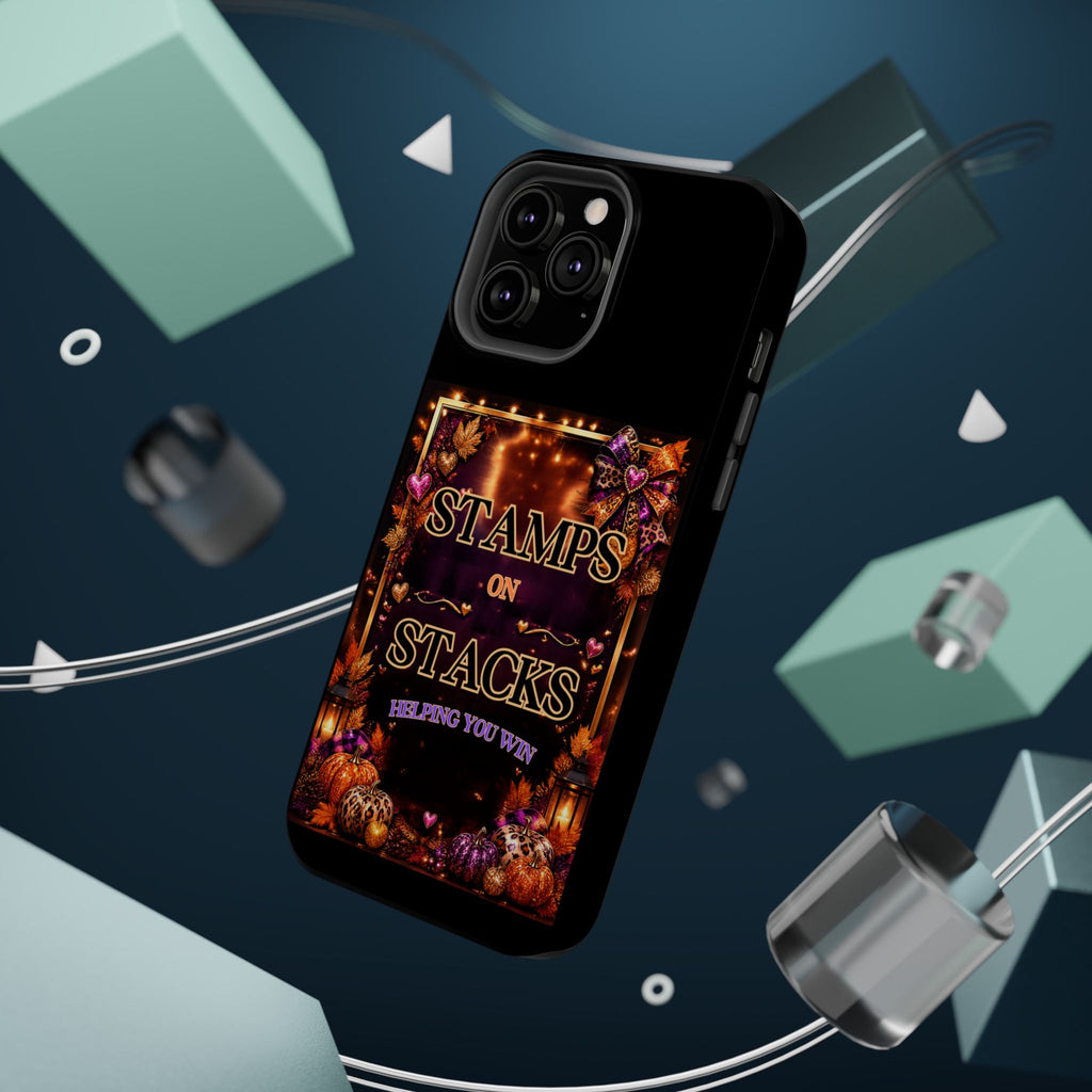 Stamps on Stacks Fall iPhone Case – Helping You Win