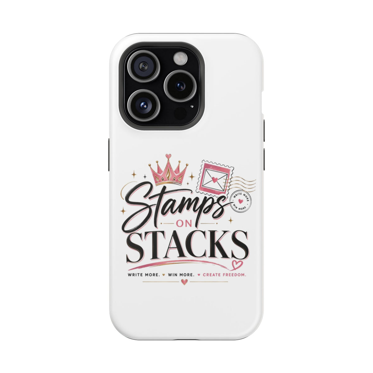 Stamps on Stacks Signature Logo Phone Case