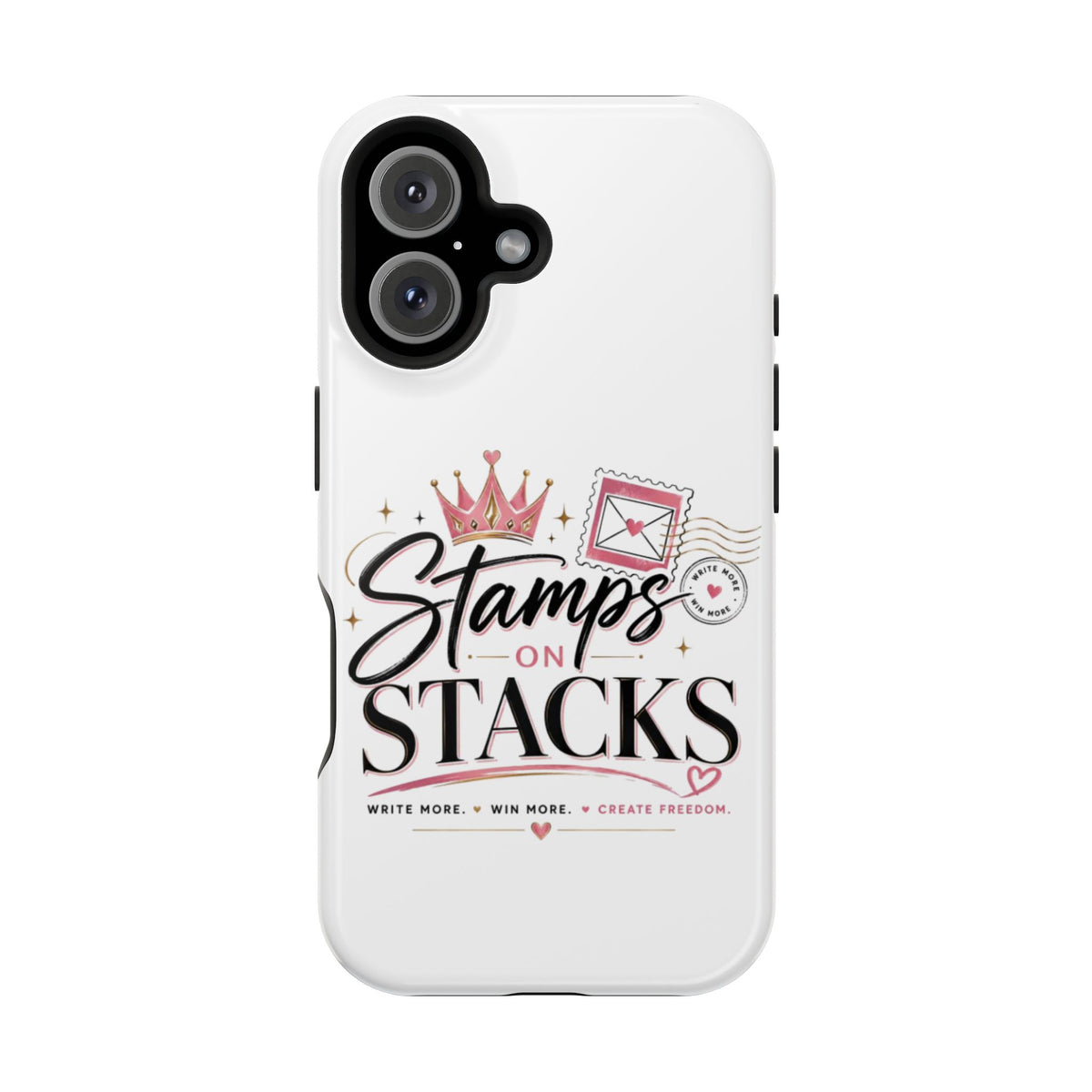 Stamps on Stacks Signature Logo Phone Case