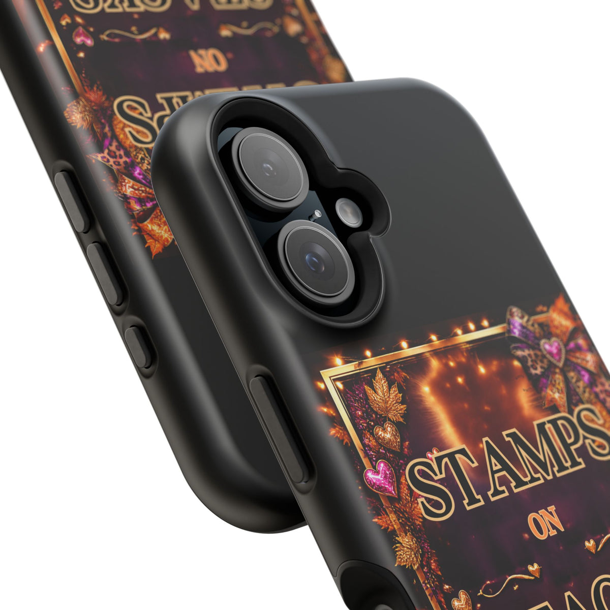 Stamps on Stacks Fall iPhone Case – Helping You Win