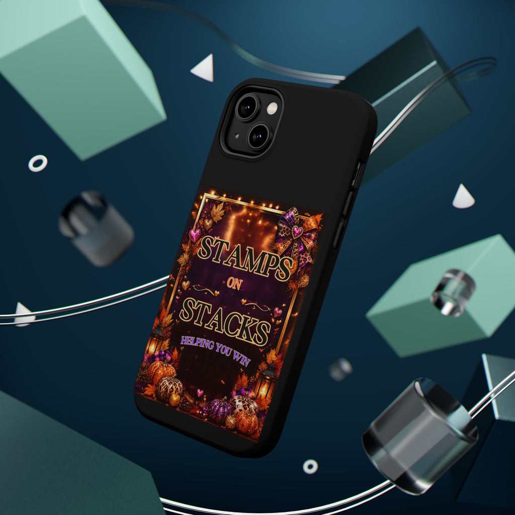 Stamps on Stacks Fall iPhone Case – Helping You Win