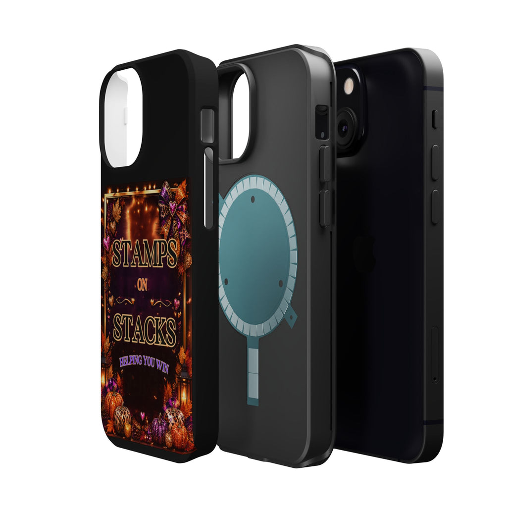 Stamps on Stacks Fall iPhone Case – Helping You Win
