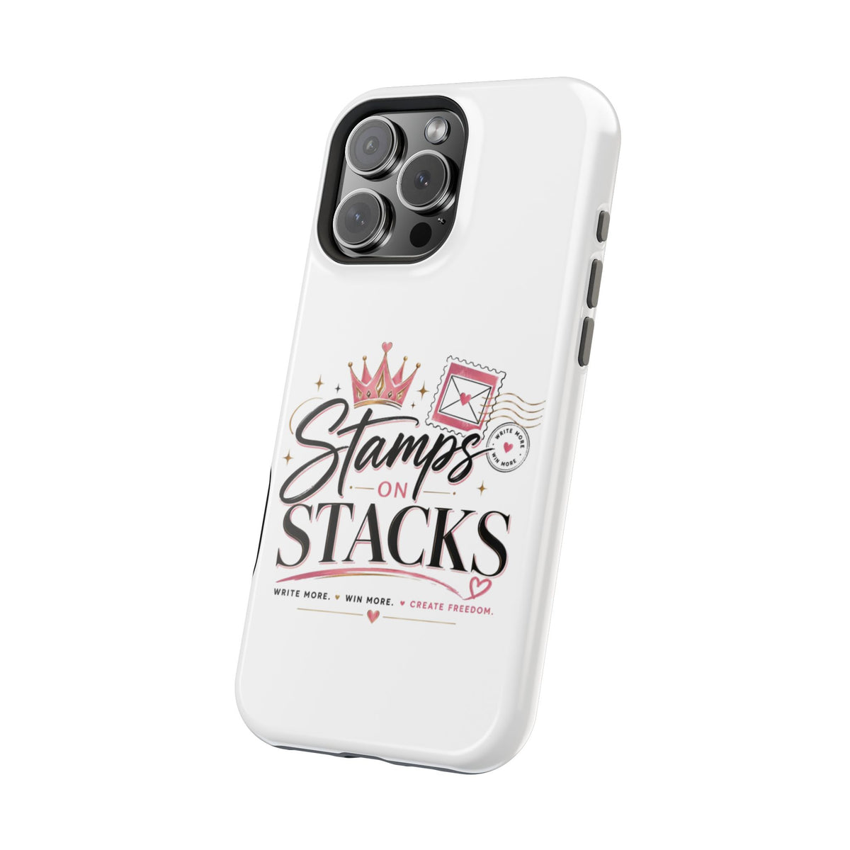 Stamps on Stacks Signature Logo Phone Case