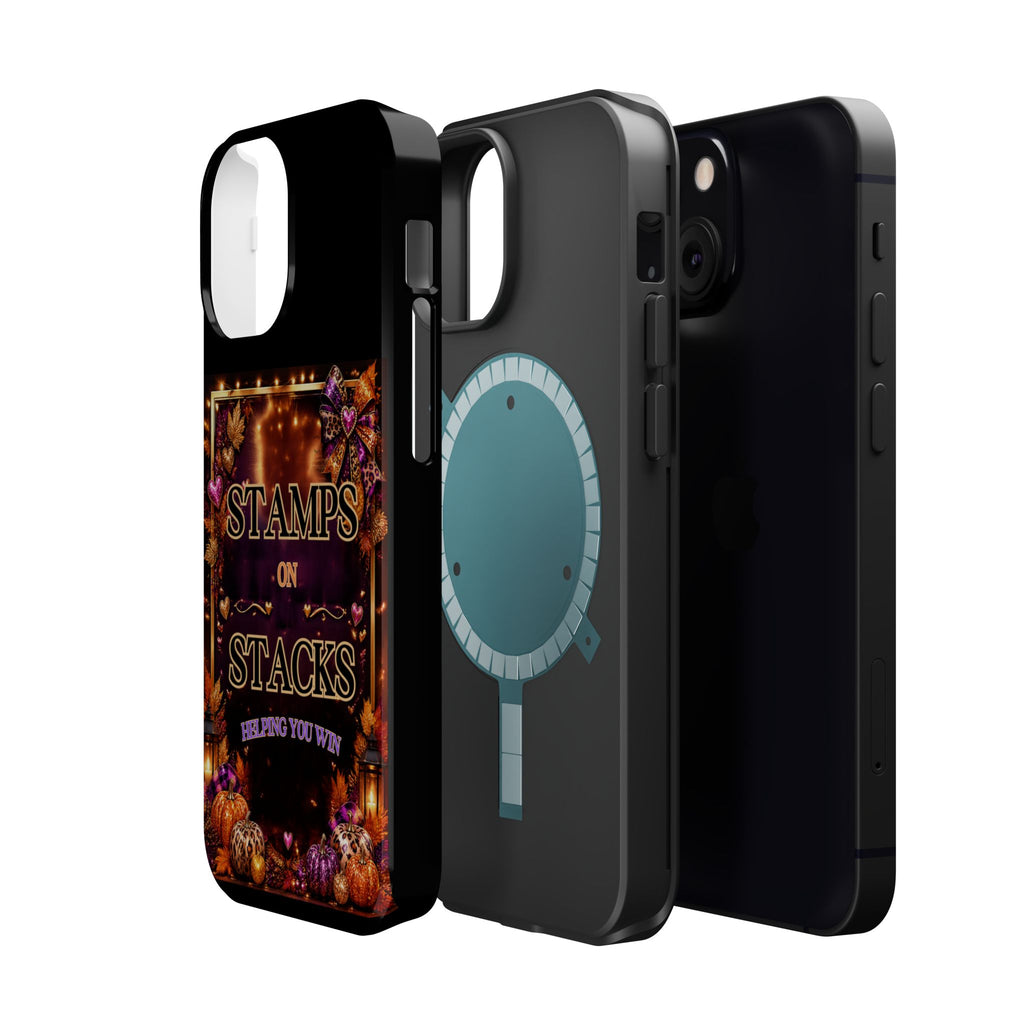 Stamps on Stacks Fall iPhone Case – Helping You Win