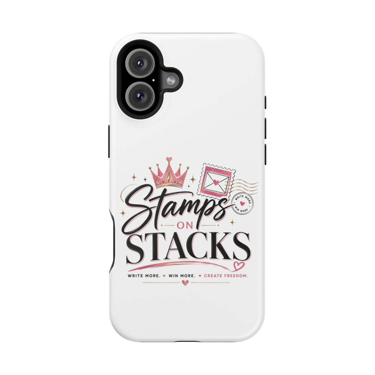 Stamps on Stacks Signature Logo Phone Case