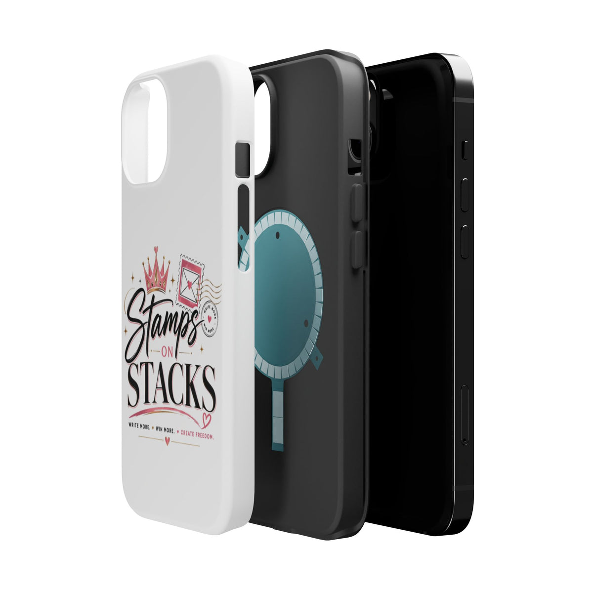 Stamps on Stacks Signature Logo Phone Case