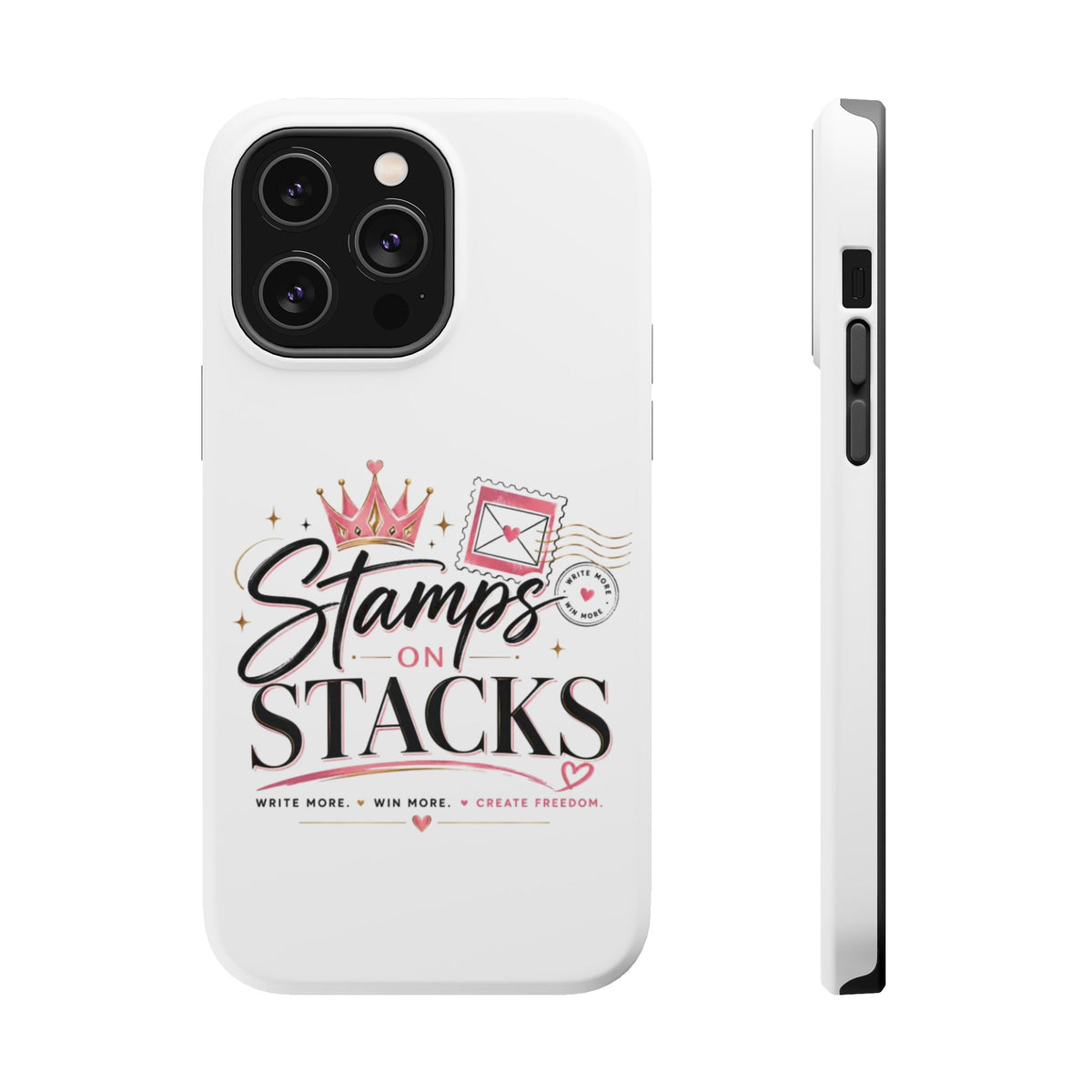 Stamps on Stacks Signature Logo Phone Case
