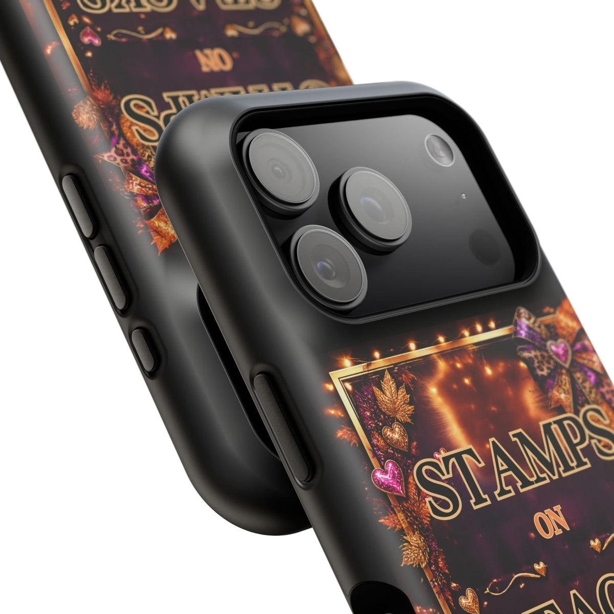 Stamps on Stacks Fall iPhone Case – Helping You Win