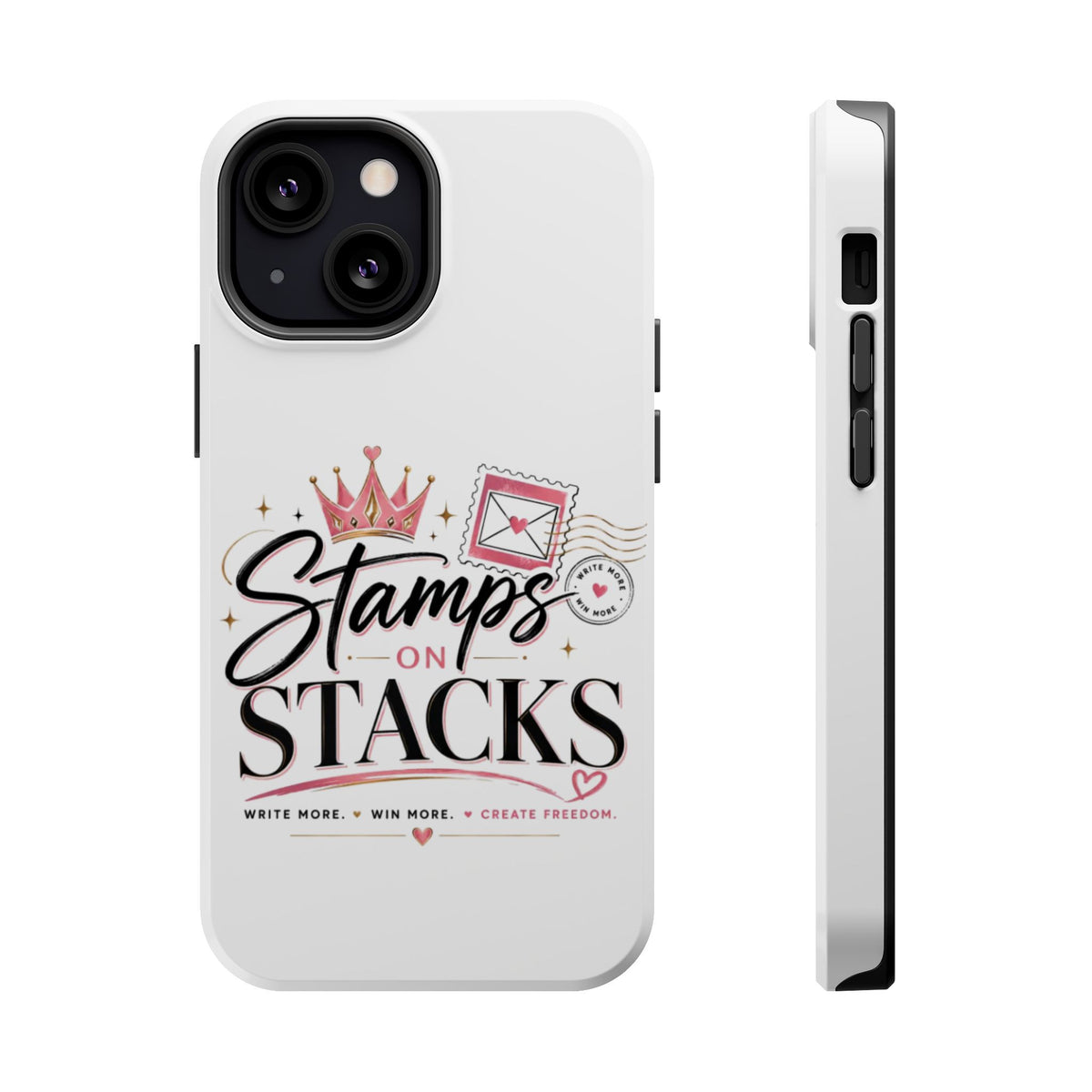 Stamps on Stacks Signature Logo Phone Case