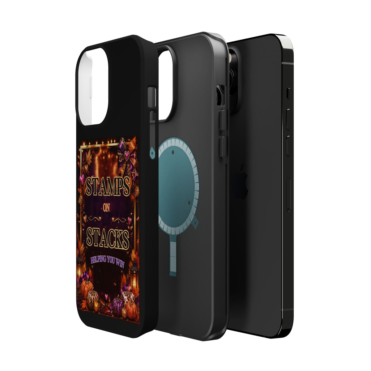 Stamps on Stacks Fall iPhone Case – Helping You Win