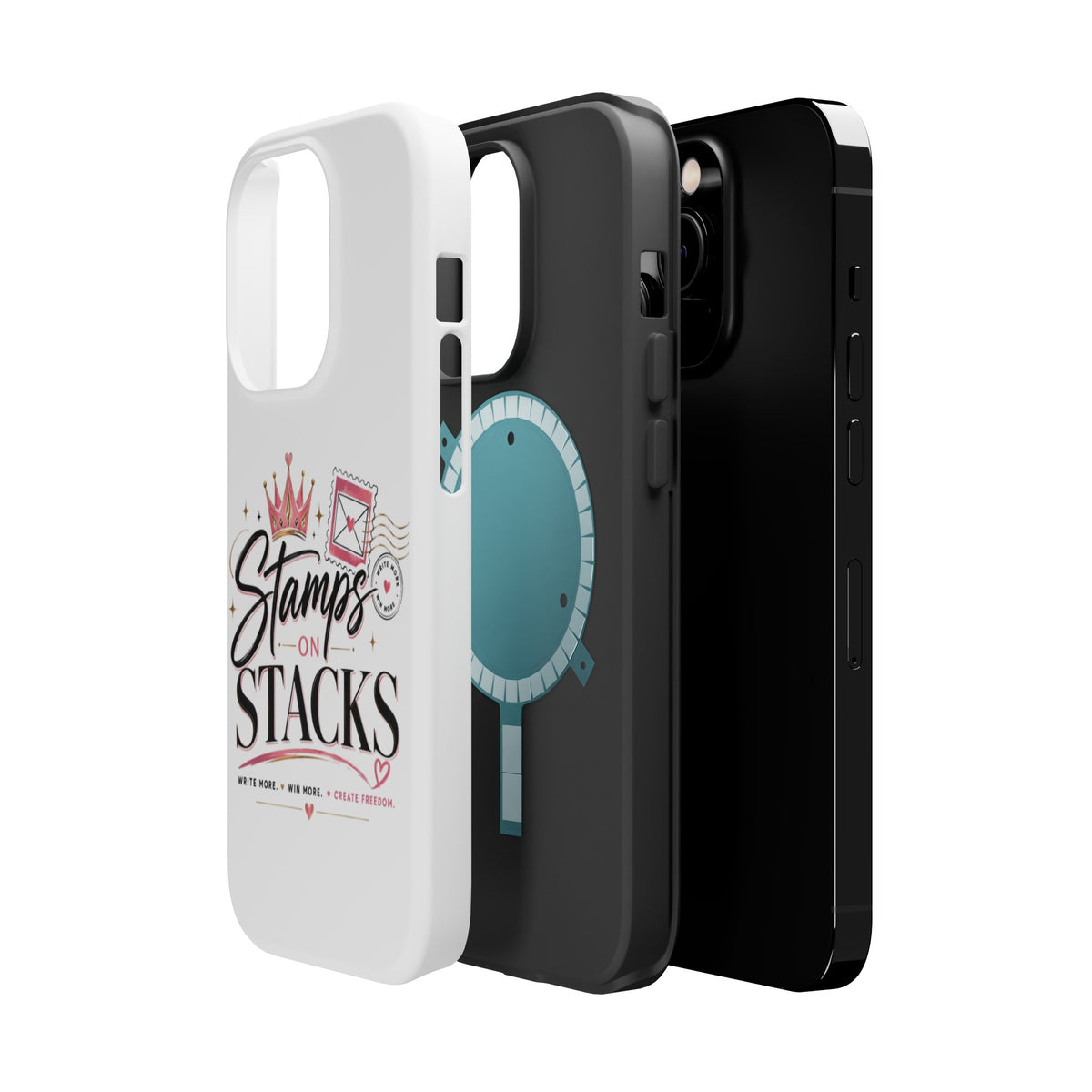 Stamps on Stacks Signature Logo Phone Case