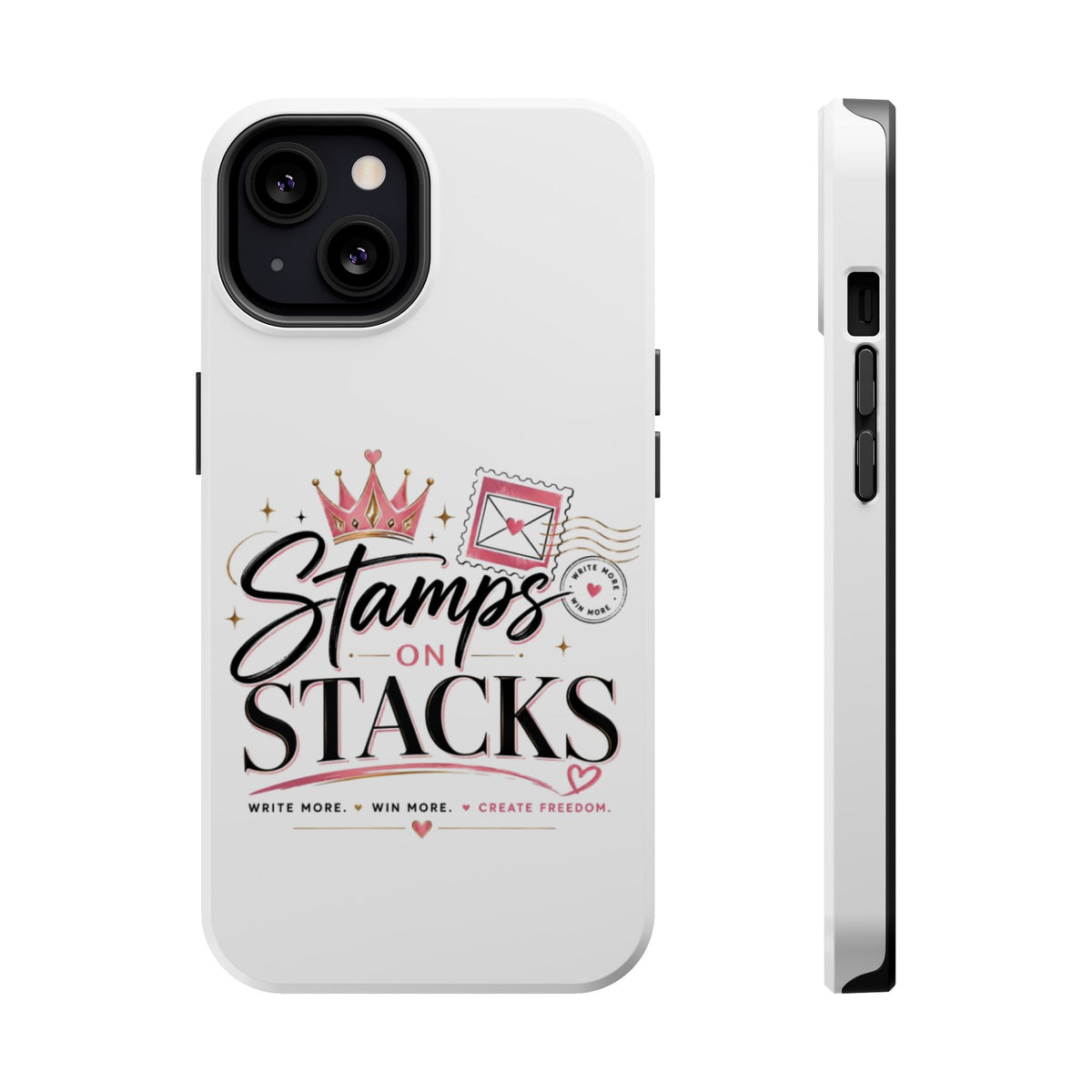 Stamps on Stacks Signature Logo Phone Case