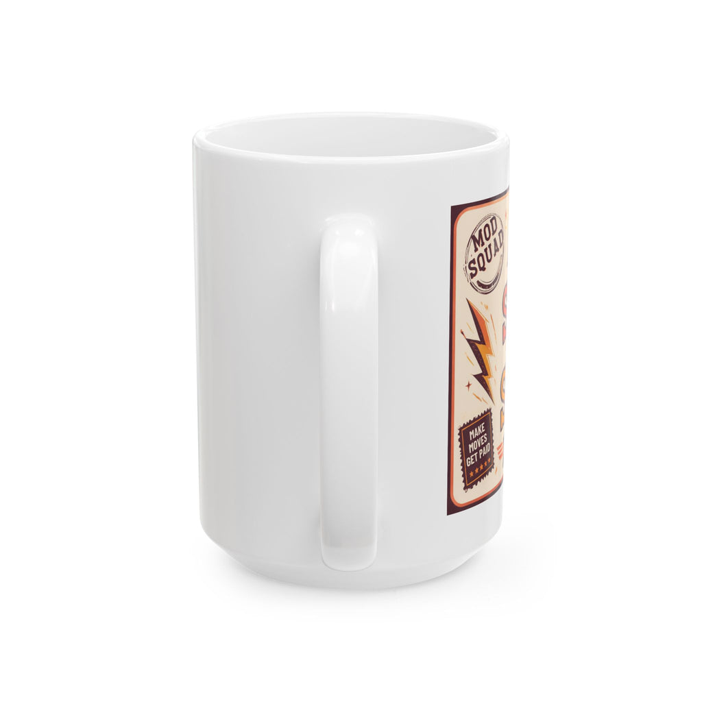 Vintage 'Mods Squad' Ceramic Mug (11oz & 15oz)