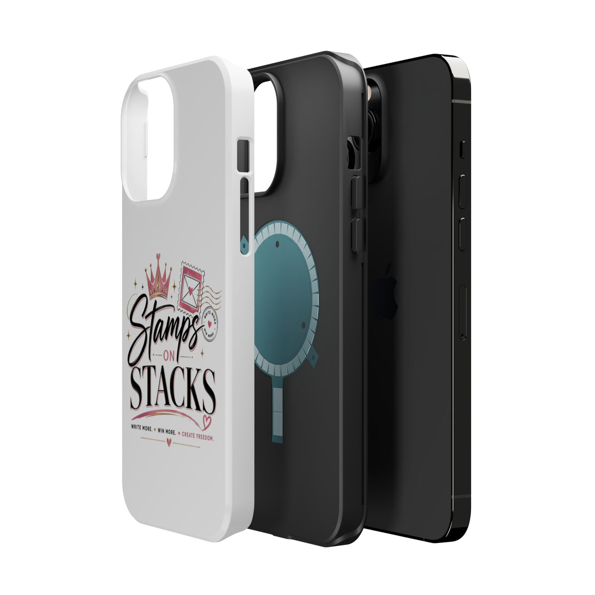 Stamps on Stacks Signature Logo Phone Case