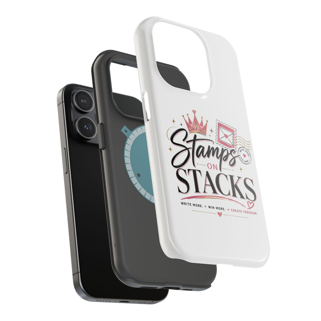 Stamps on Stacks Signature Logo Phone Case