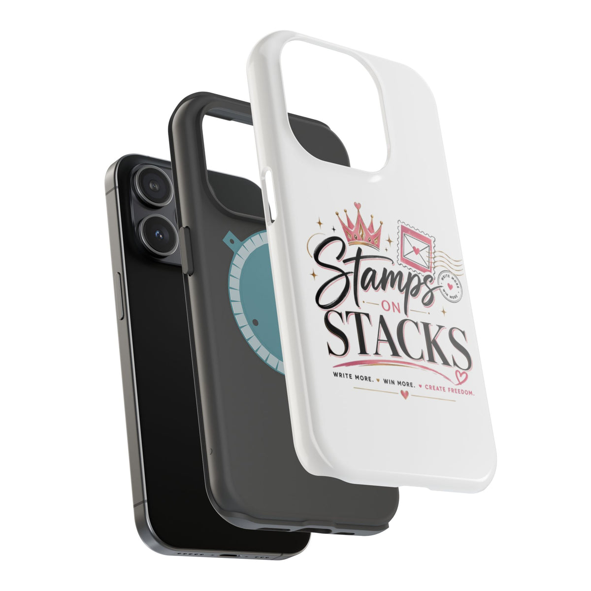 Stamps on Stacks Signature Logo Phone Case