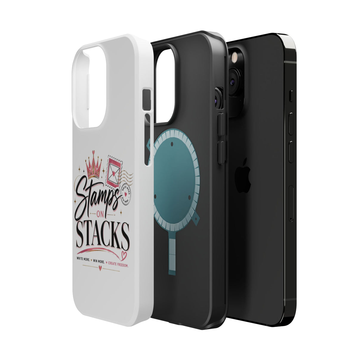 Stamps on Stacks Signature Logo Phone Case