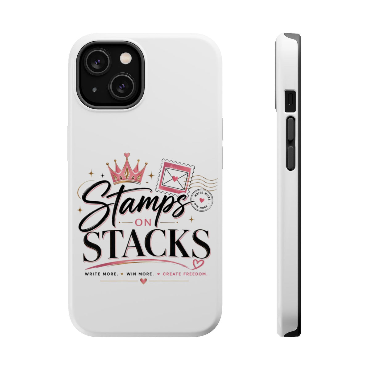 Stamps on Stacks Signature Logo Phone Case