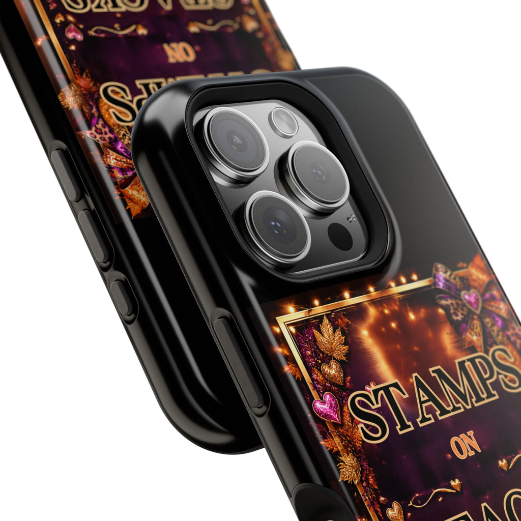 Stamps on Stacks Fall iPhone Case – Helping You Win