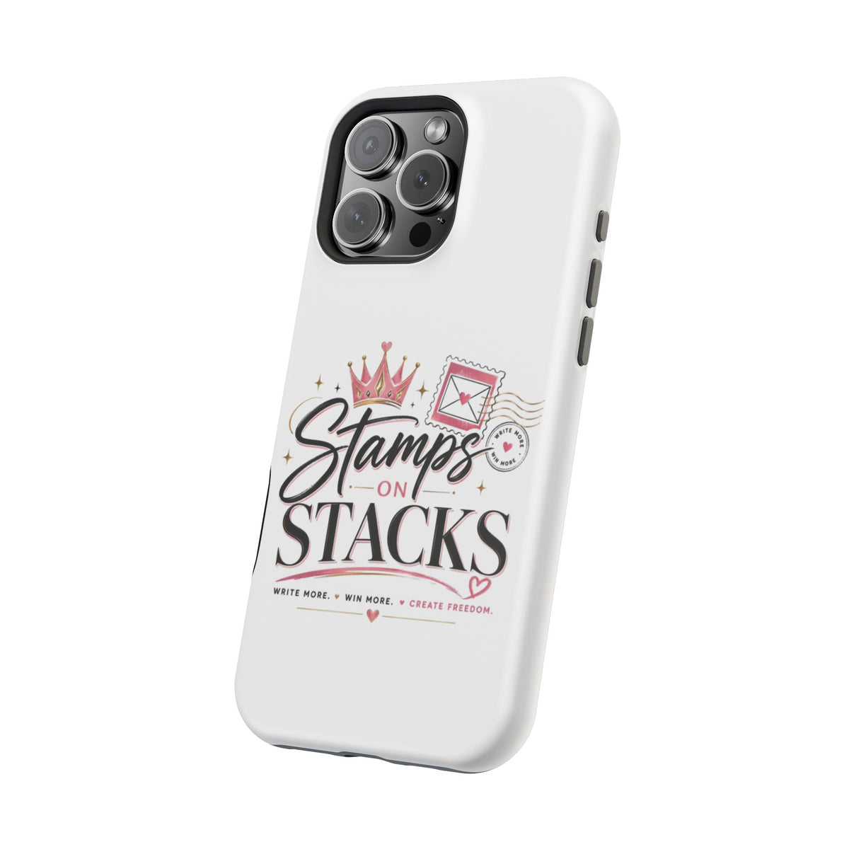 Stamps on Stacks Signature Logo Phone Case