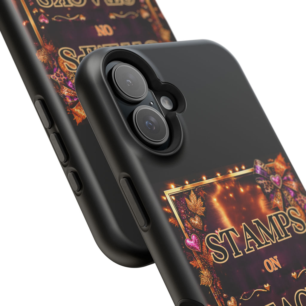 Stamps on Stacks Fall iPhone Case – Helping You Win