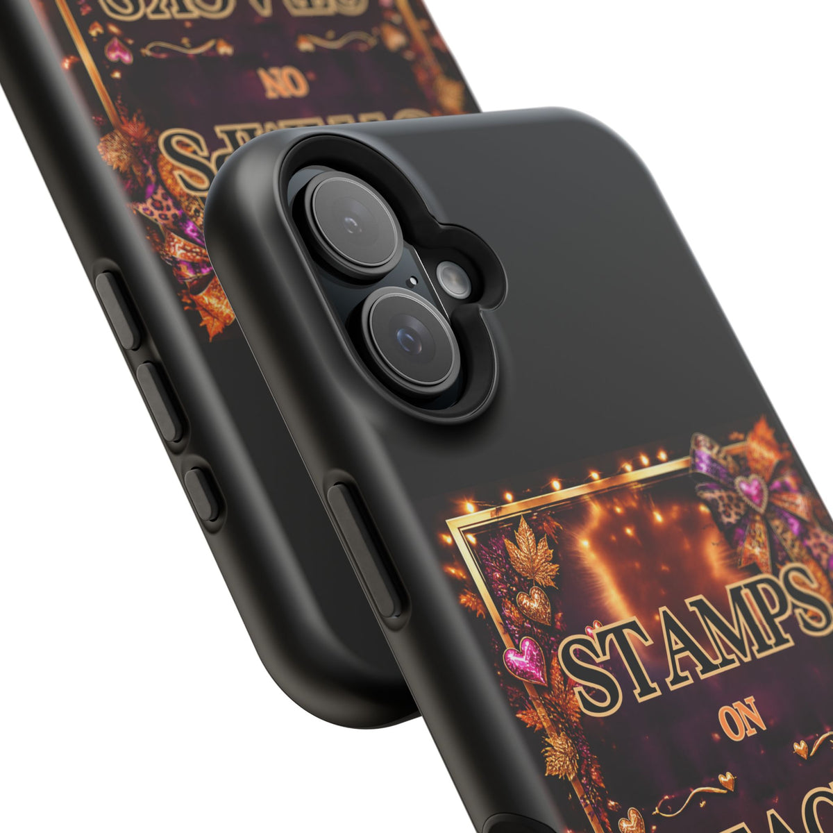 Stamps on Stacks Fall iPhone Case – Helping You Win