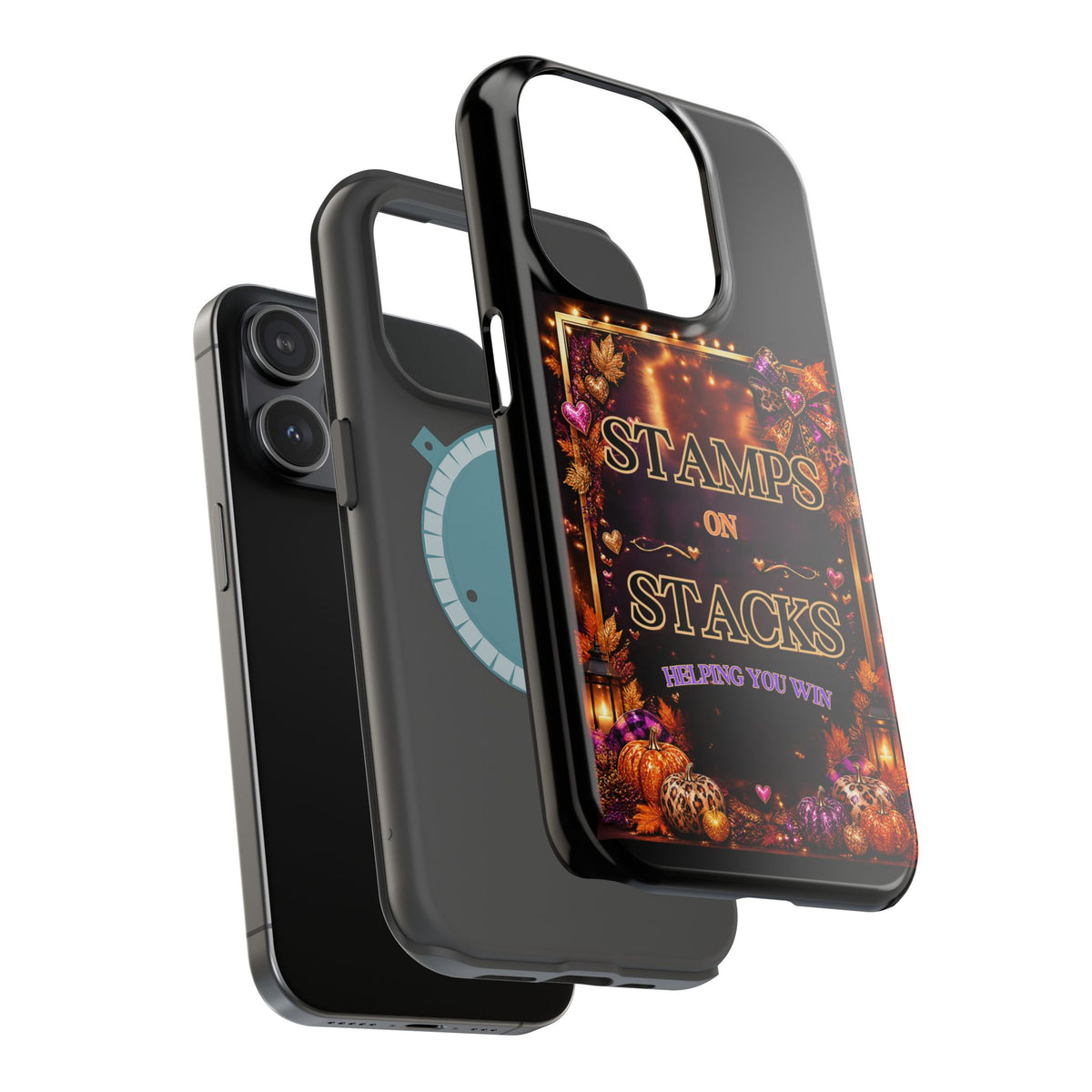 Stamps on Stacks Fall iPhone Case – Helping You Win