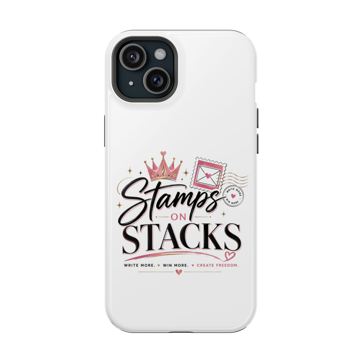 Stamps on Stacks Signature Logo Phone Case