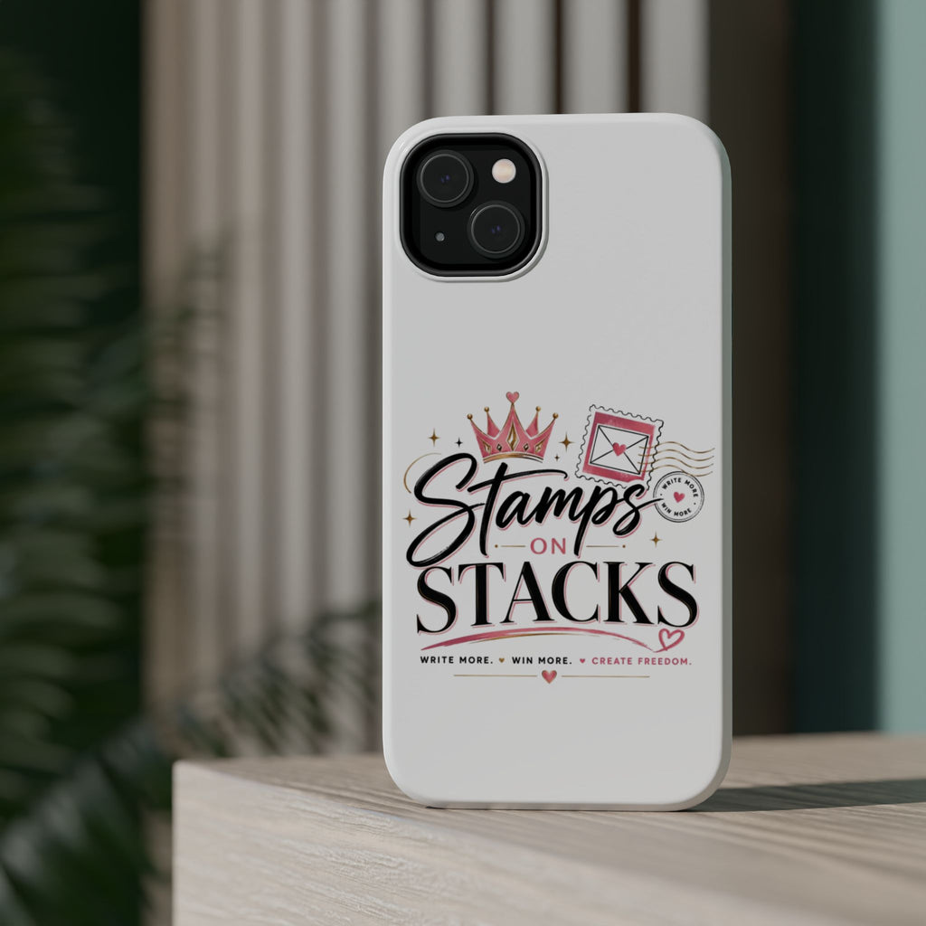 Stamps on Stacks Signature Logo Phone Case