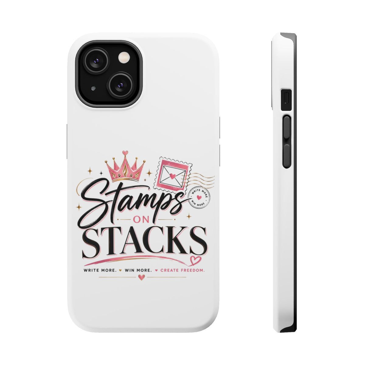 Stamps on Stacks Signature Logo Phone Case