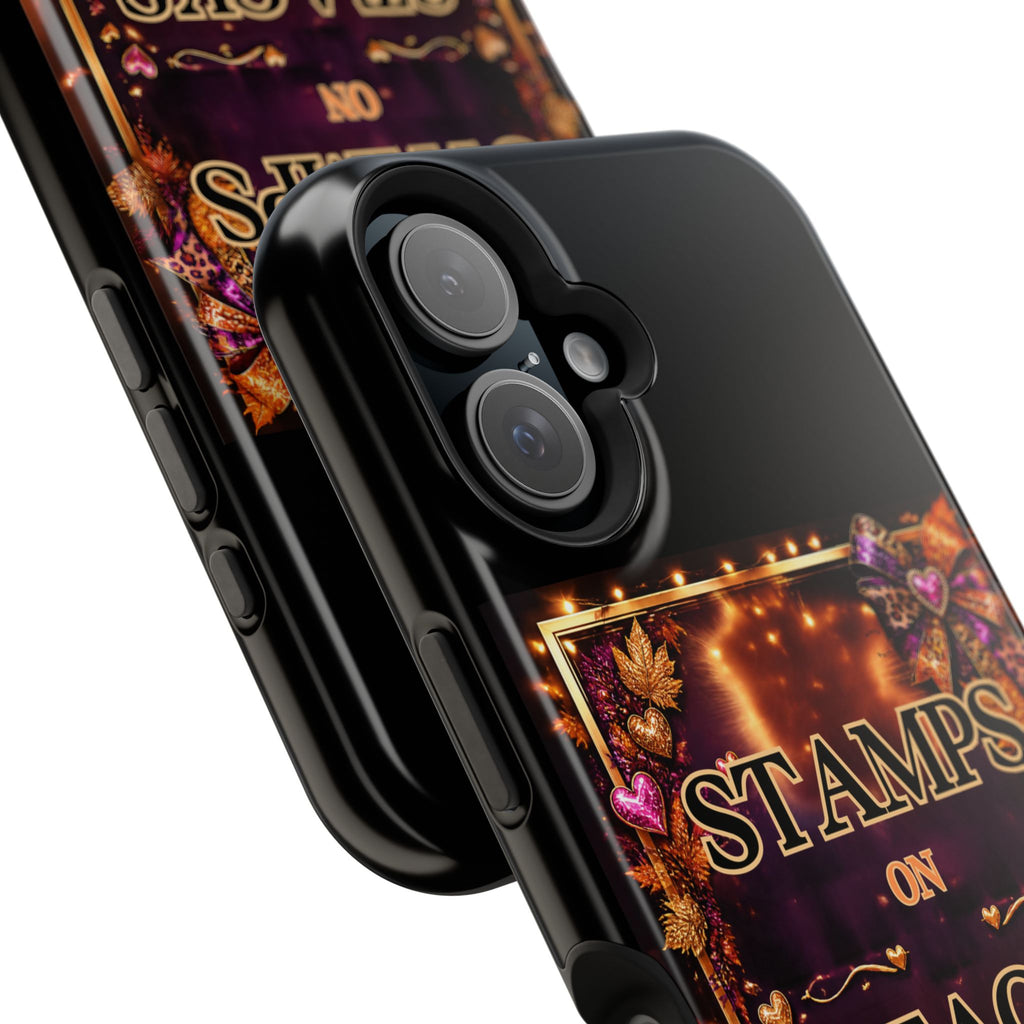 Stamps on Stacks Fall iPhone Case – Helping You Win