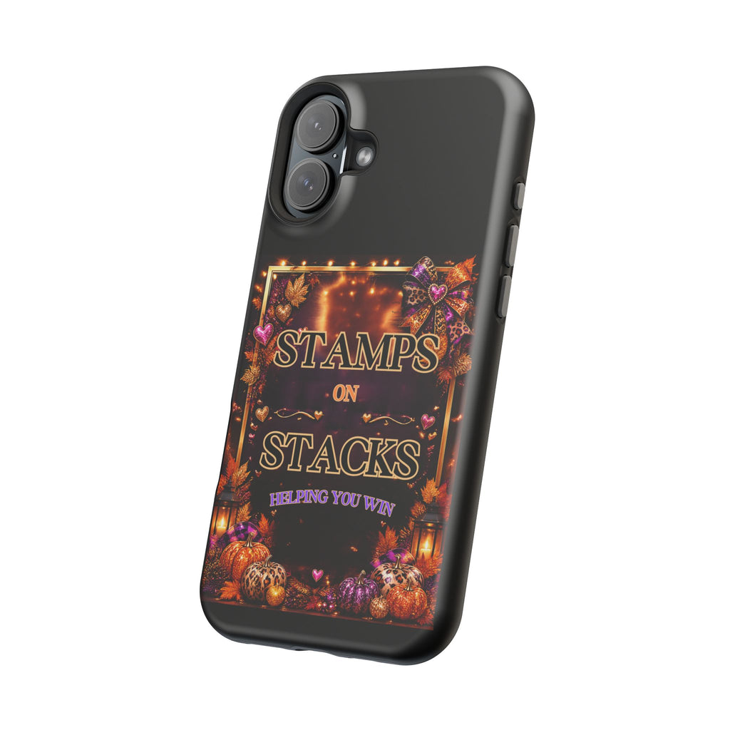 Stamps on Stacks Fall iPhone Case – Helping You Win