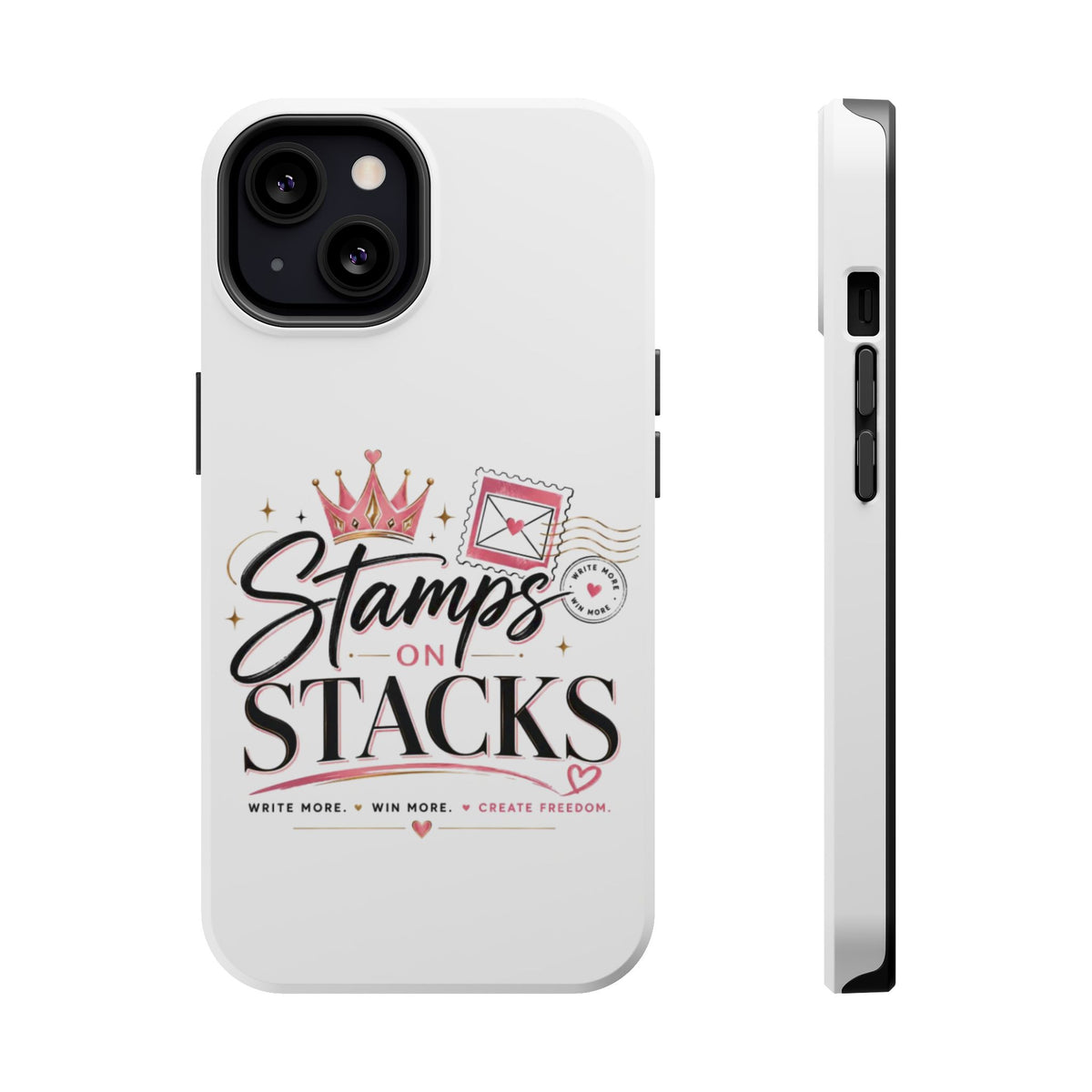 Stamps on Stacks Signature Logo Phone Case