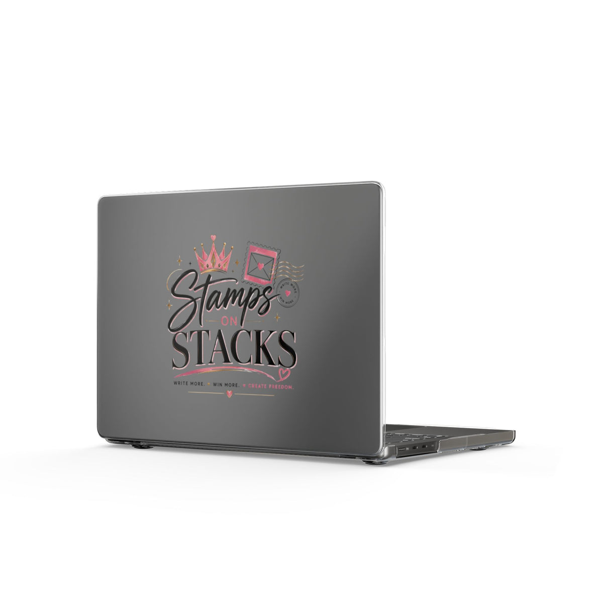 Stamps on Stacks Signature Logo MacBook Case