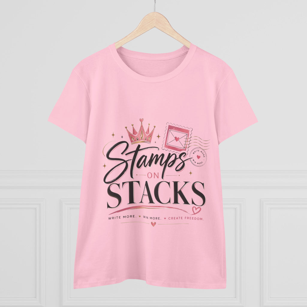 Stamps on Stacks Women's Tee