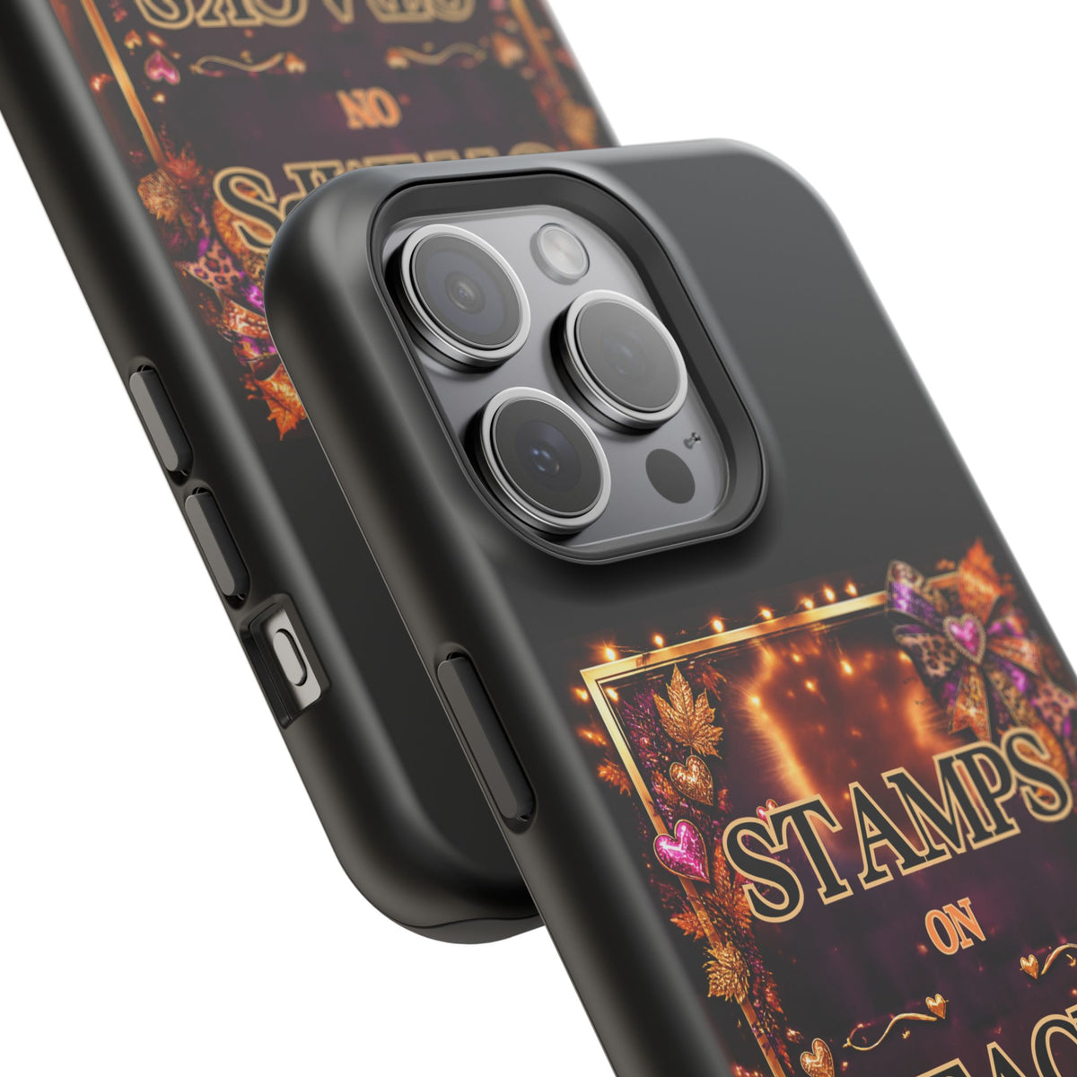 Stamps on Stacks Fall iPhone Case – Helping You Win