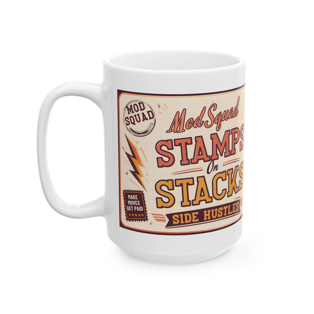 Vintage 'Mods Squad' Ceramic Mug (11oz & 15oz)