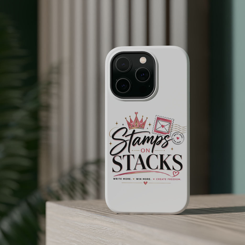 Stamps on Stacks Signature Logo Phone Case