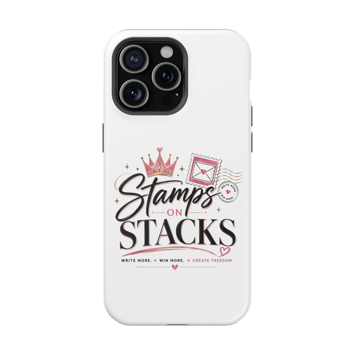 Stamps on Stacks Signature Logo Phone Case
